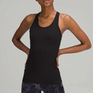 black lululemon nulu tank top
